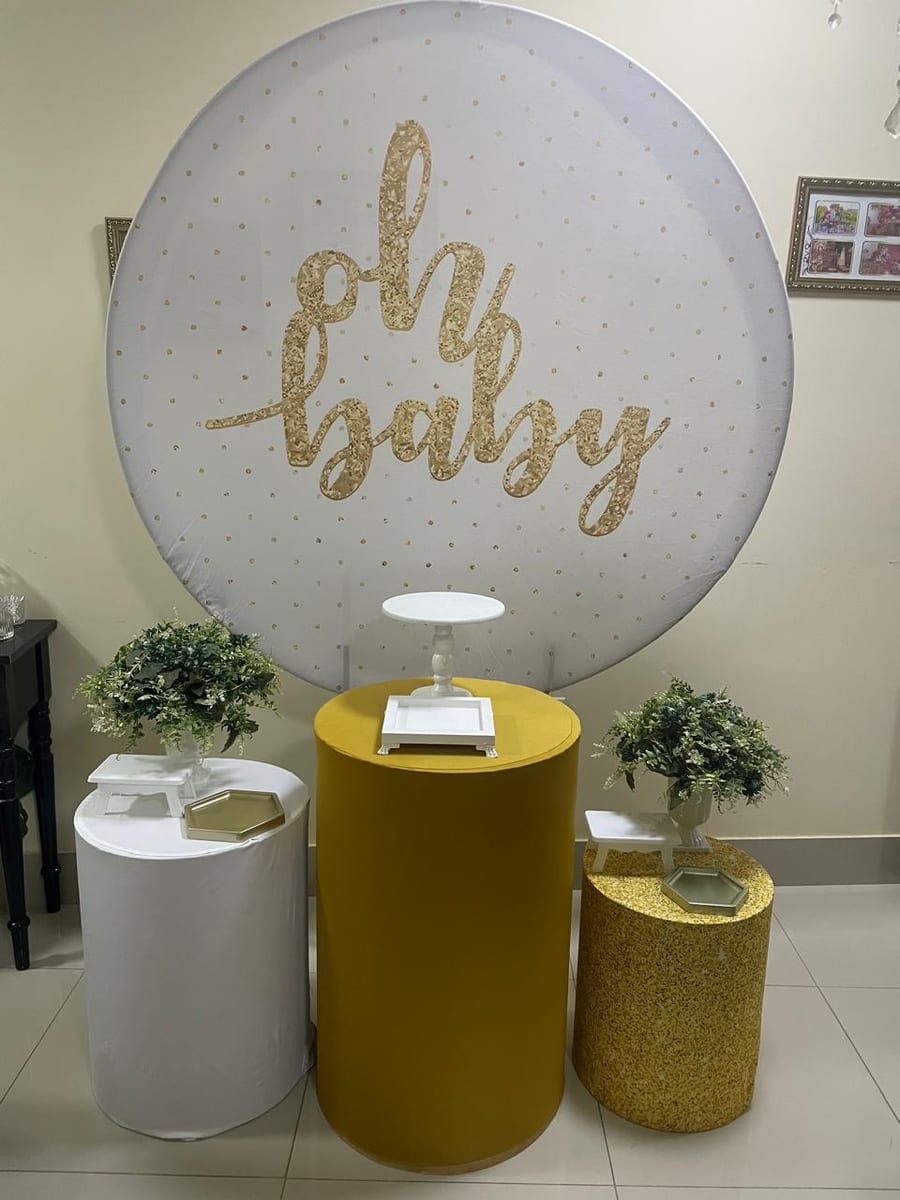 Chá de fraldas: festa feita pela Beth Festas